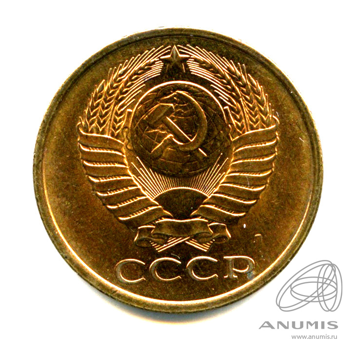 5 копеек 1991 Л — Яркий штемпельный блеск