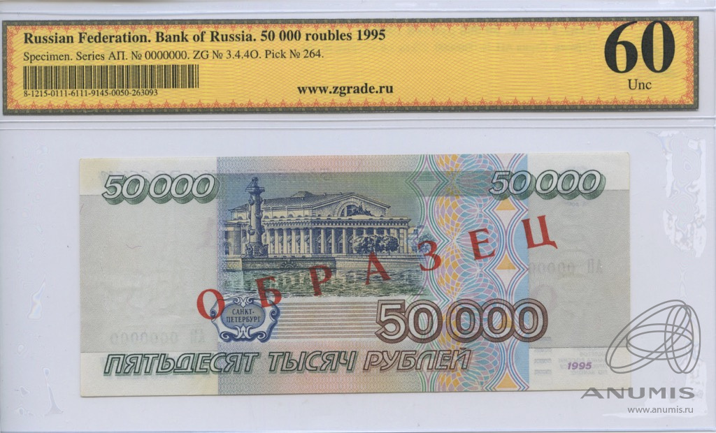 Рубли образца 1995 года