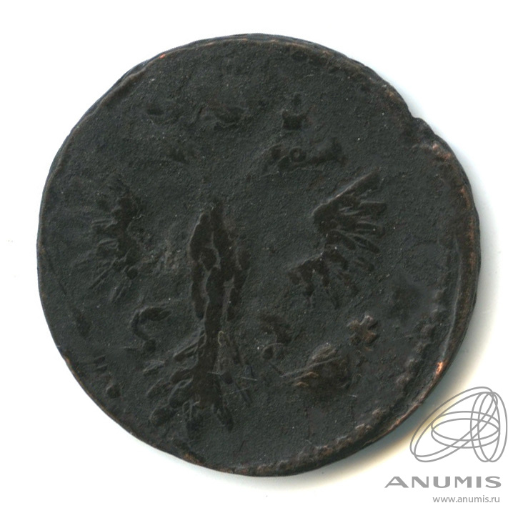 Деньга (½ копейки) 1735 — (½ копейки) - Орел 1730 г (Орел 1730 г.)