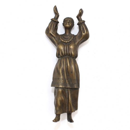 Фигурка «Девушка». Бронза. Размер см. 170 г 1920−е