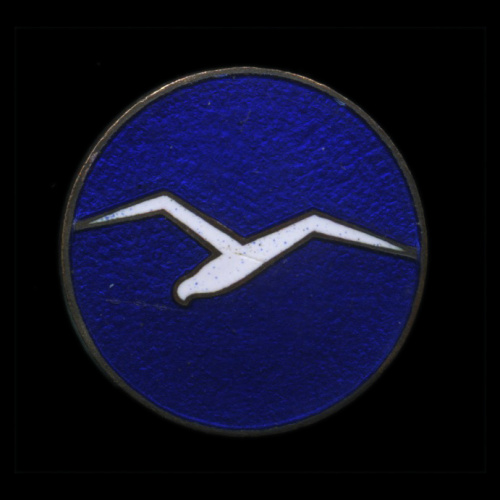 Знак квалификационный «Планерист NSFK». Тяжелый, эмаль