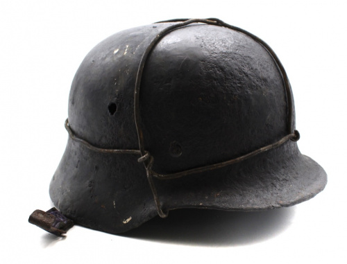 Немецкая каска М-35. Размер 23×27 см