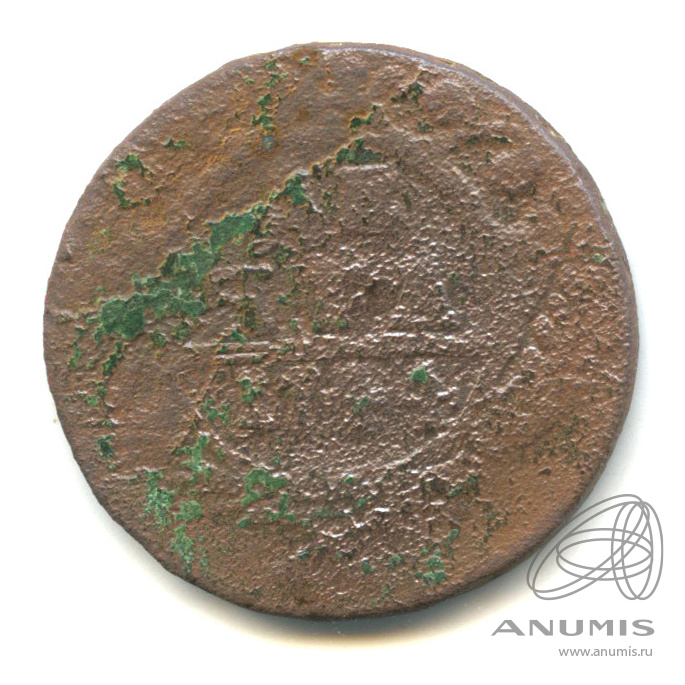 Деньга (½ копейки) 1744 — (½ копейки) - Орел г (Орел 1744 г.)