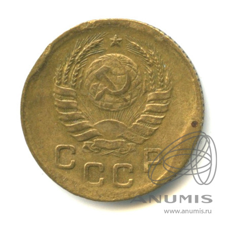 1 копейка 1940 — Венок 11 лент