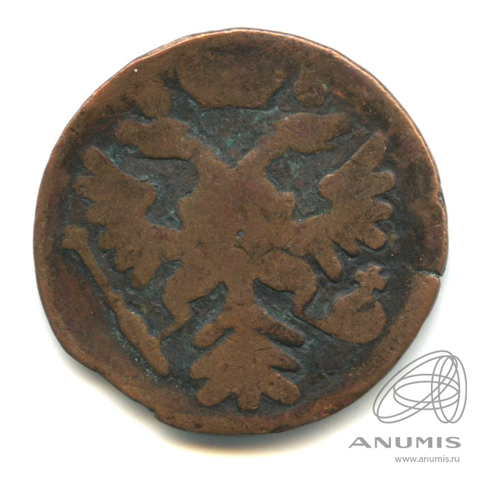 Деньга (½ копейки) 1738 — (½ копейки) - Орел г (Орел 1738 г.)
