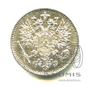 50 пенни 1908 L — Для Финляндии