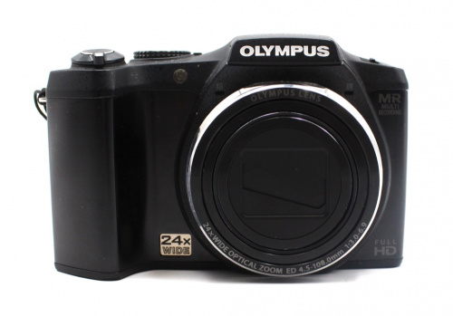 Фотоаппарат «Olympus SZ-31 MR». 24х wide optical zoom ed 4.5−108.0 мм. 1:3.0−6.9. В чехле, с допами. 11,5 см