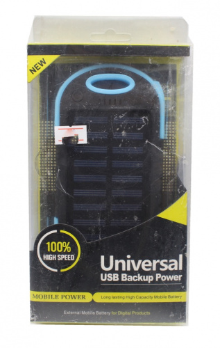 Power Bank, 17 см. В упаковке, с проводом. Работоспособность неизвестна