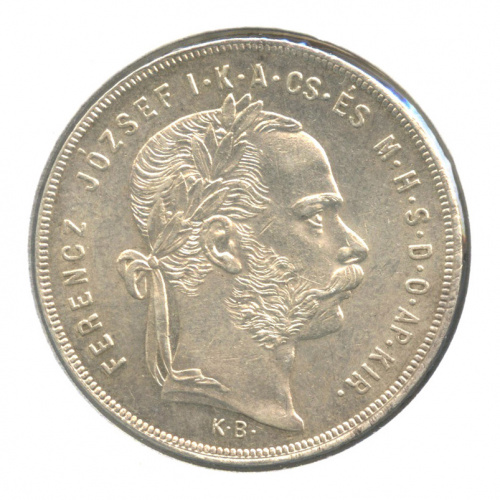 1 форинт 1879. В холдере