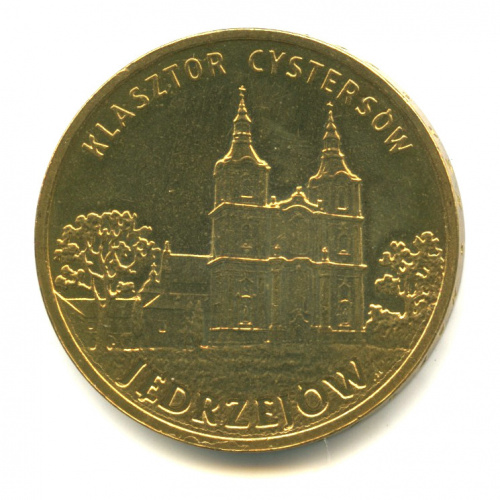 2 злотых — Енджеюв. Города Польши. 2009