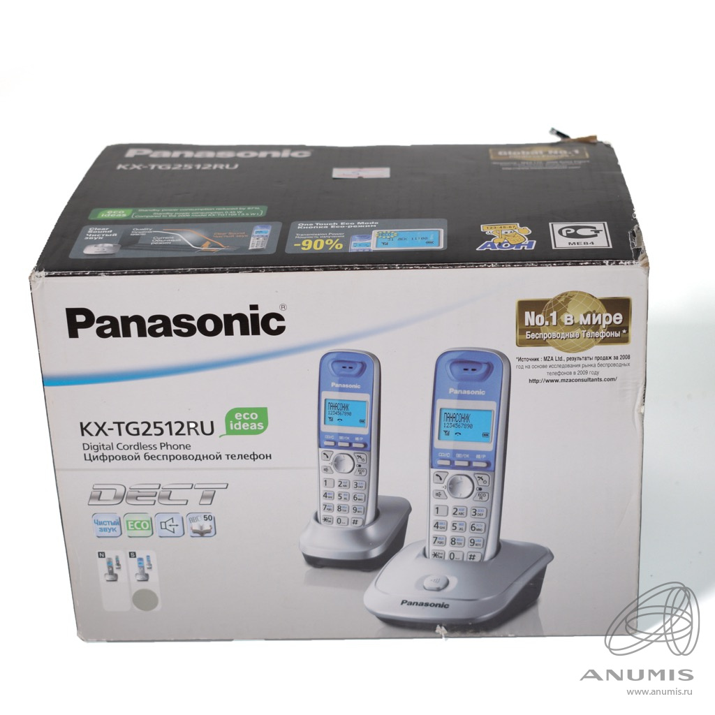 Телефон Panasonic В коробке со всеми комплектующими для подключения. Лот  №5568. Аукцион №229. – ANUMIS