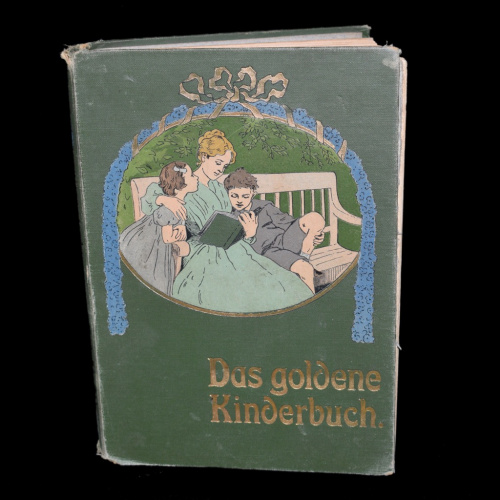 Книга «Золотая детская книга». г. Ройтлинген. 383 стр 1913