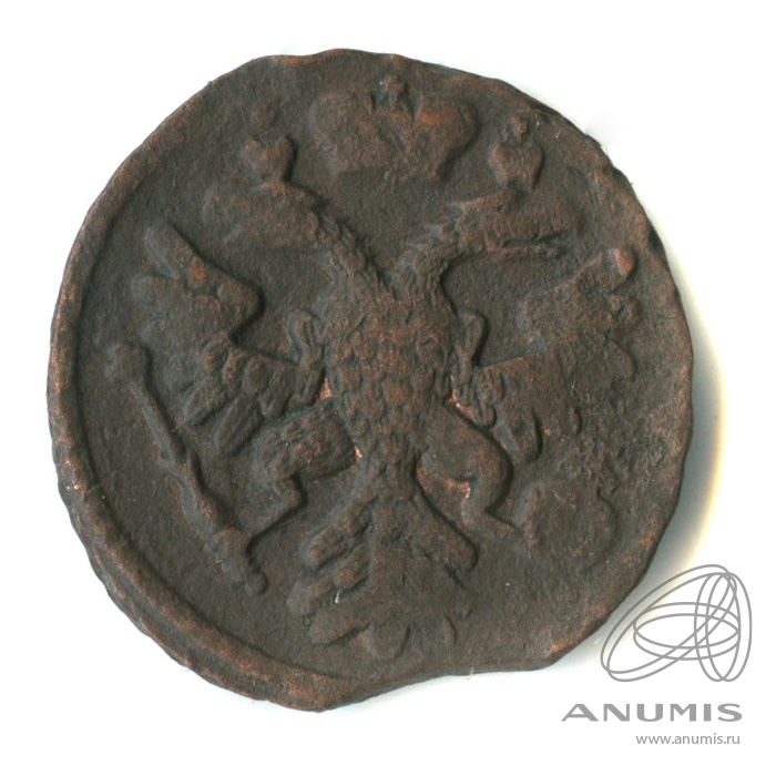 Деньга (½ копейки) 1737 — (½ копейки) - Орел 1730 г (Орел 1730 г.)