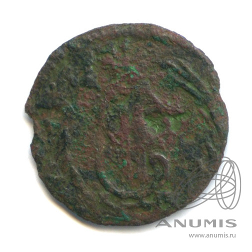 Полушка (¼ копейки) 1770 КМ — (¼ копейки) - Вензель Екатерины II, Сибирь КМ. Биткин - R1