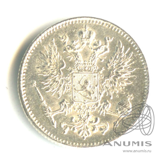 50 пенни 1916 S — Для Финляндии