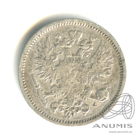 50 пенни 1891 L — Для Финляндии
