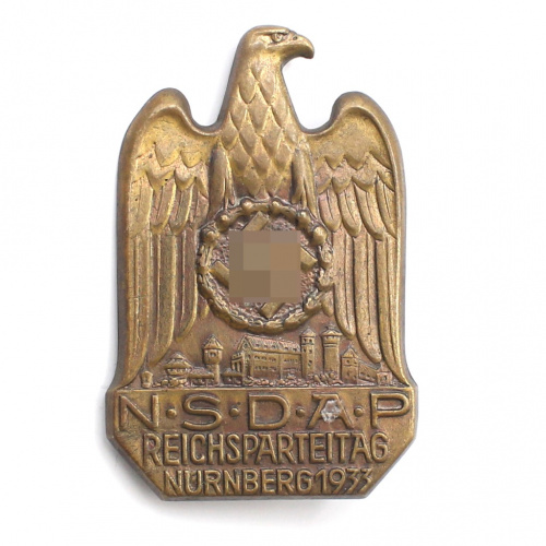 Знак «Съезд партии NSDAP». Тяжелый 1933