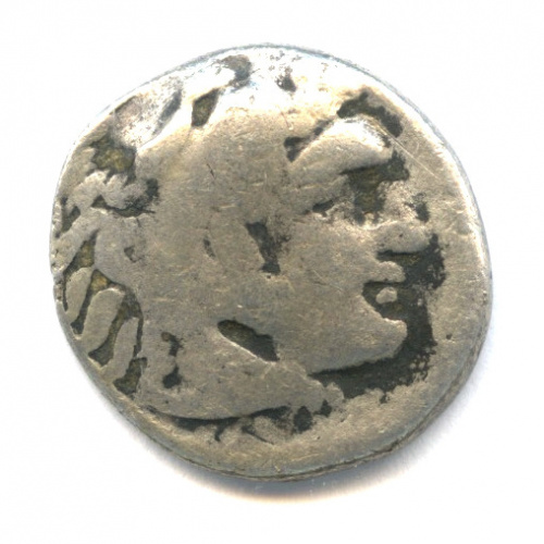 Драхма. Александр Великий Македонский. Ag. 4,02 гр 336−323 гг