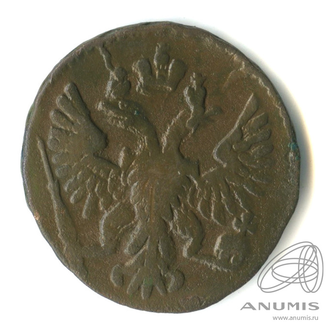 Деньга (½ копейки) 1750 — (½ копейки) - Орел 1744, 1748 г (Орел 1744, 1748 г.)