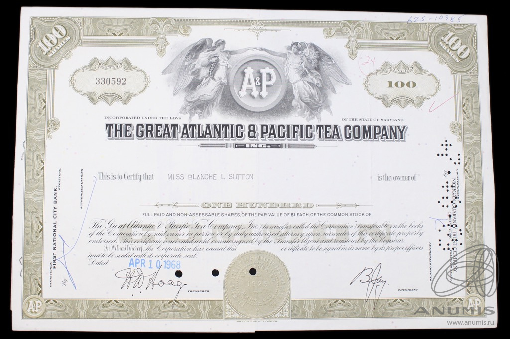 Great atlantic. Great Atlantic & Pacific Tea. The great Atlantic and Pacific Tea Company.