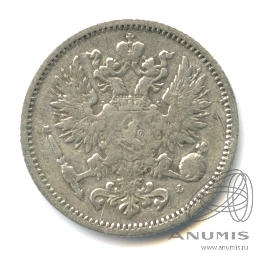 50 пенни 1889 L — Для Финляндии