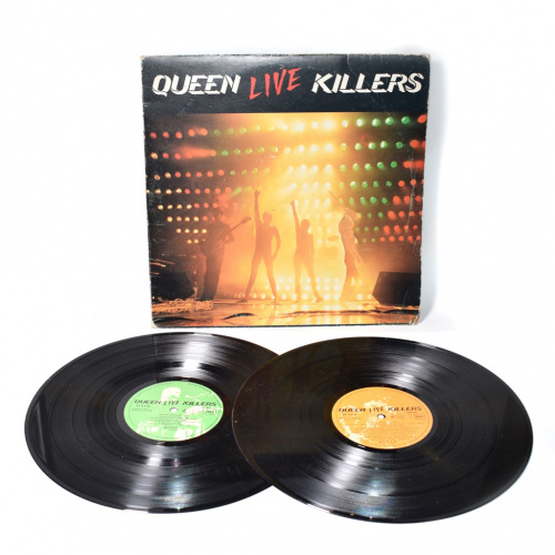 Пластинка виниловая «Live Killers». Исполнитель: QUEEN. Размер 31×31. 2 шт 1979