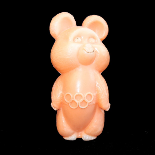 Игрушка «Олимпийский мишка» Высота: 13,5 см. Пластик