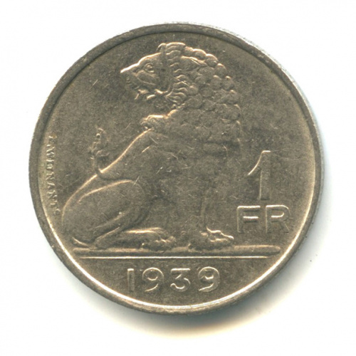 1 франк 1939