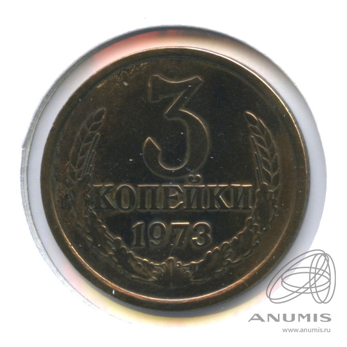 3 копейки 1973 — В холдере