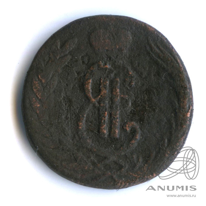 1 копейка 1771 КМ — Сибирская монета