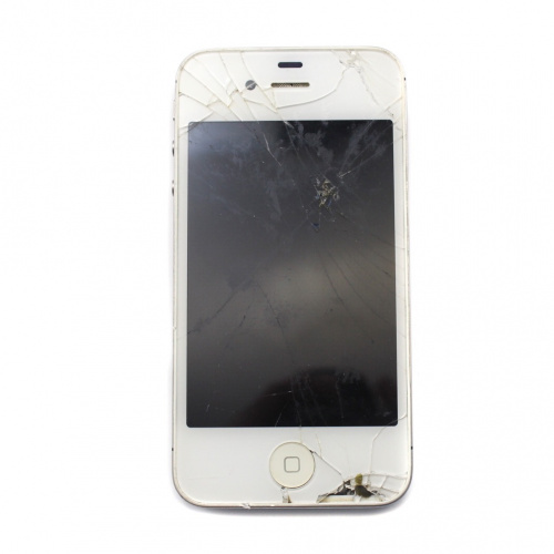 IPhone «А1387». Размер 6×11,5 см. Дефекты: На корпусе трещины. Рабочий