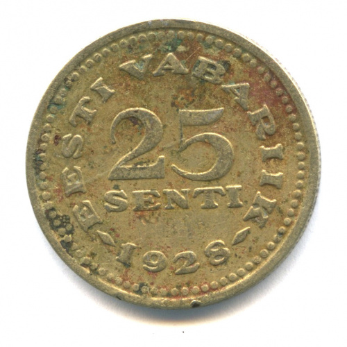 25 сентов 1928