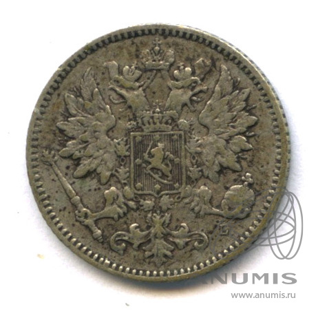 25 пенни 1901 L — Для Финляндии