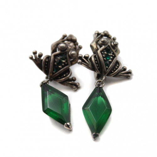Серьги, серебро 925 пробы. 10,7 гр