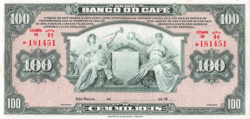 100000 рейсов — Каталог Пика № S541r. 1890. В холдере