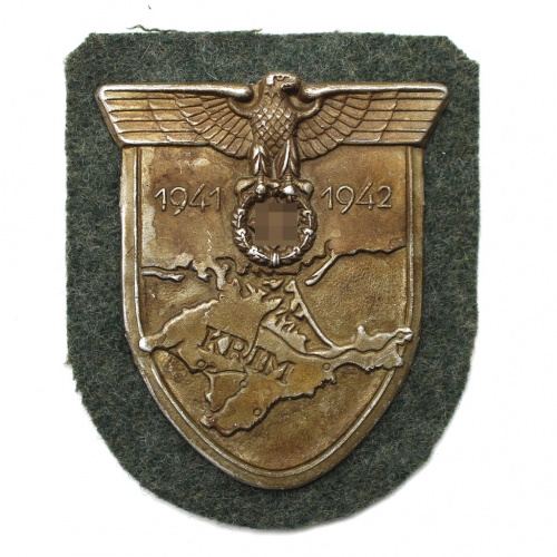 Копия знака «Нарукавный щит „Krim 1941−1942“»