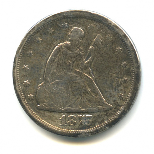 20 центов 1875