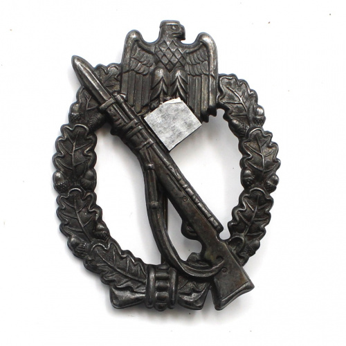 Знак «Пехотный штурмовой». Крепление: булавка. Тяжелый