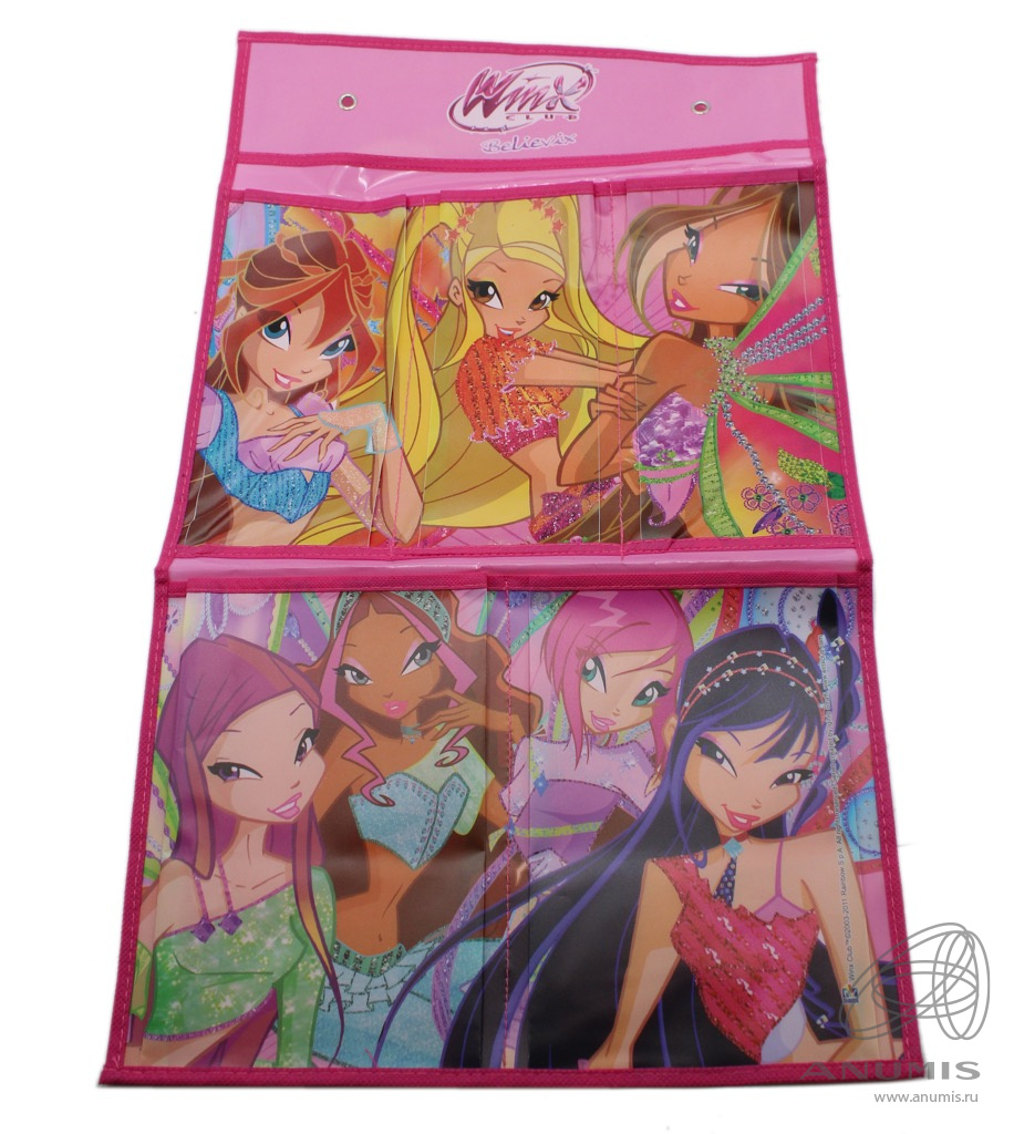 Настенный карман для хранения «Winx Club», 35×59 см. Китай. Лот №6573.  Аукцион №241. – ANUMIS