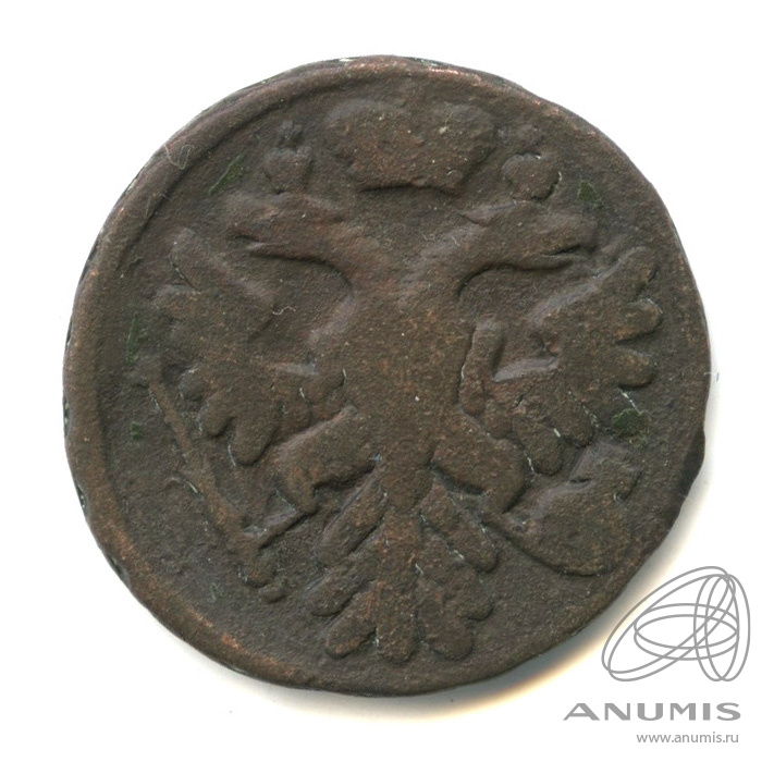 Деньга (½ копейки) 1738 — (½ копейки) - Орел г (Орел 1738 г.)