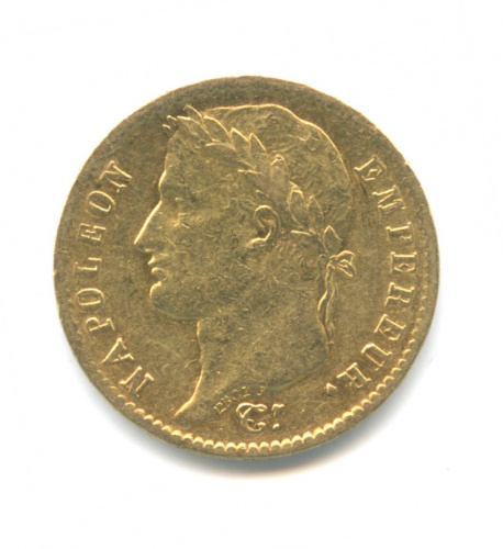 20 франков 1812 A. В капсуле