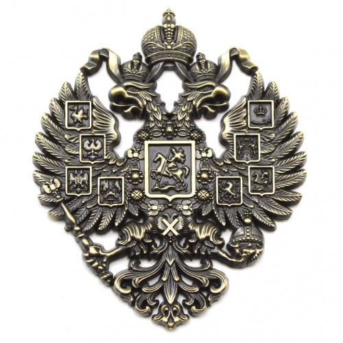 Магнит «Герб РФ». Металл. Размер 7 см