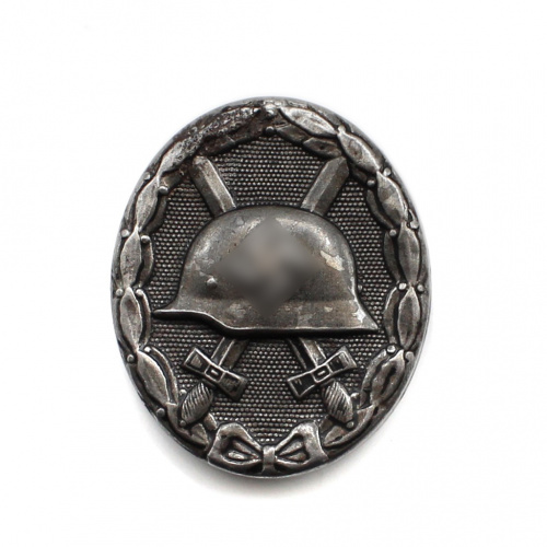 Знак наградной Вермахт «За ранение, 3 степень» 1939 ESP. Крепление булавка