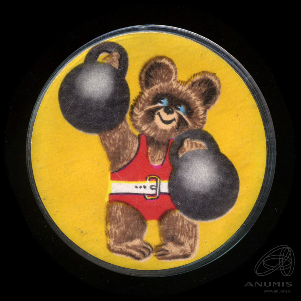 Олимпийский медведь рисунок