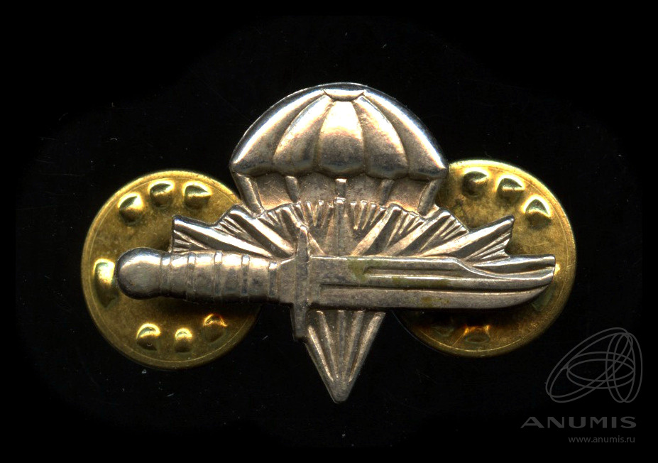 Знак «Спецназ Парашютист» Тяжелый. Израиль. Лот №5514. Аукцион №242 ...