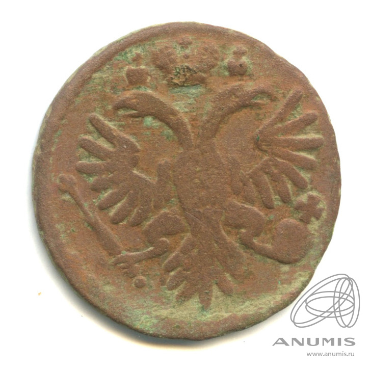 Деньга (½ копейки) 1735 — (½ копейки) - Орел 1730 г (Орел 1730 г.)