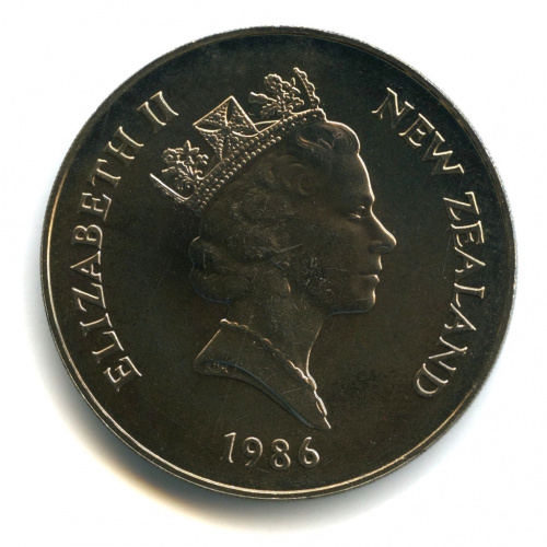 1 доллар — Какапо 1986