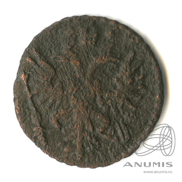 Полушка (¼ копейки) 1751 — (¼ копейки) - Орел 1748 г (Орел 1748 г.)