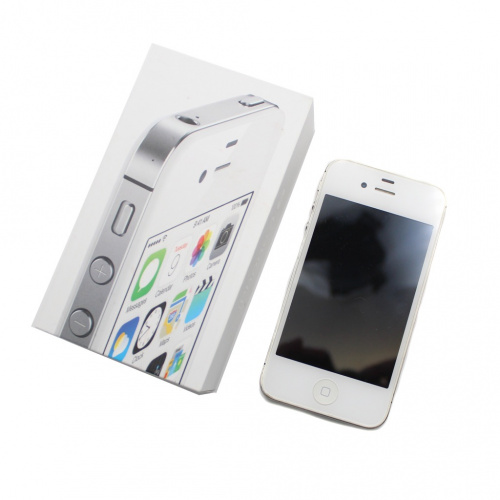 Телефон «IPhone 4S», В Упаковке, Инструкция На Русском Языке.