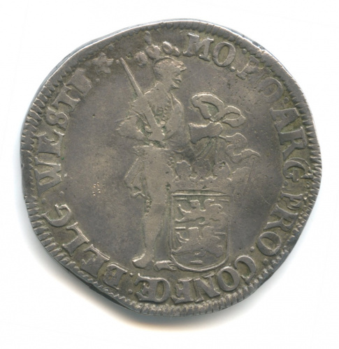 1 серебряный дукат 1695. Западная Фрисландия